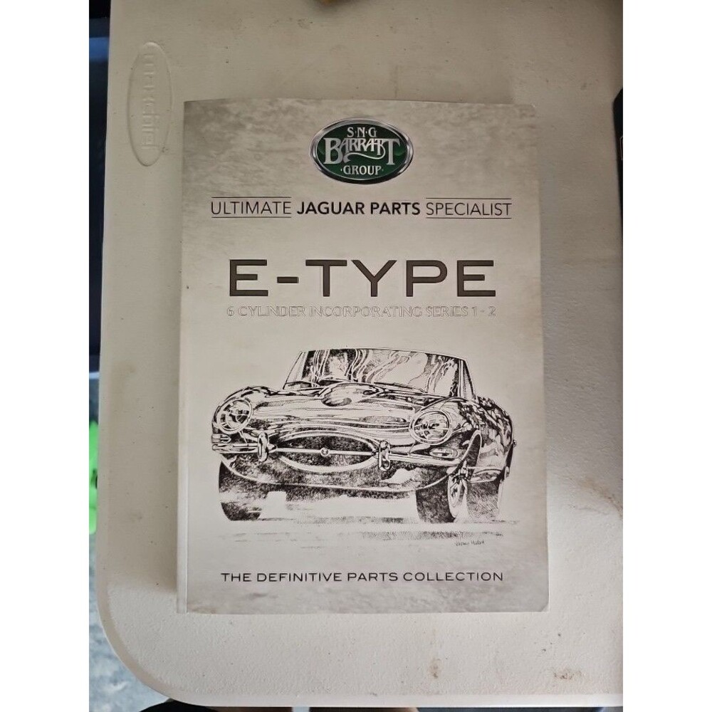 Jaguar Series 3 E-Type Parts Catalog